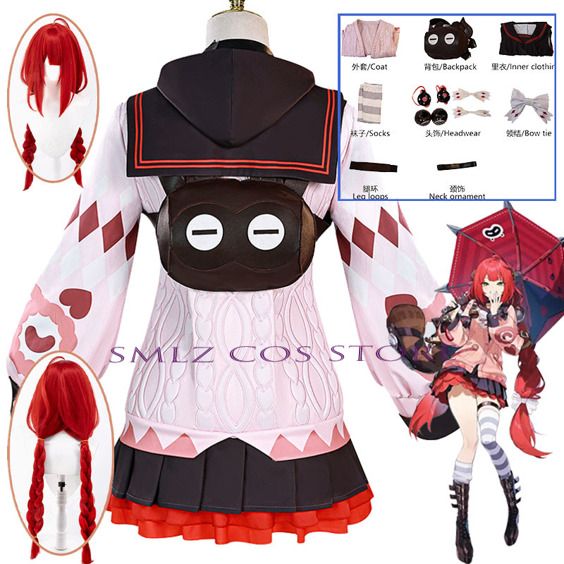 Anime Cosplay Wig - Smlz Ukinami Yuzuha Cosplay Oyunu Zenless