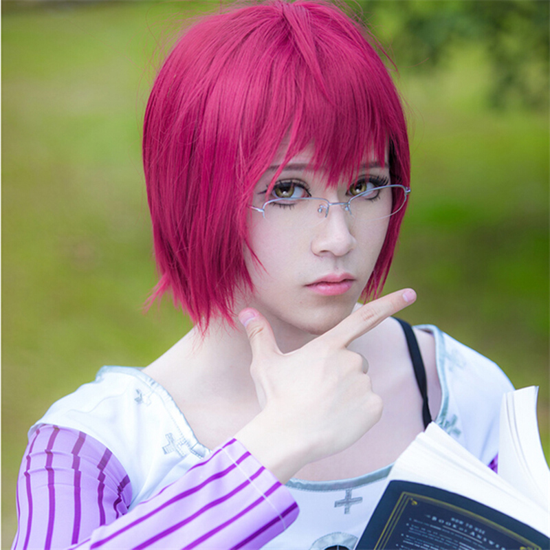 Anime Cosplay Red Hair - Anime Keçi'nin Şehvet Günahı Gowther Cosplay