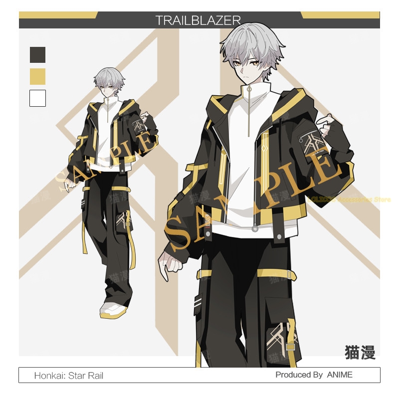 Cosplay Anime Top - Oyun Honkai: Star Rail Trailblazer Serisi