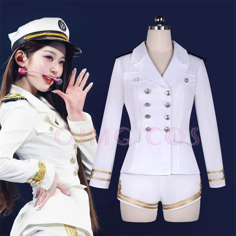 Cosplay Anime Top - Jang Wonyoung Cosplay Kostüm Karnaval Üniforma