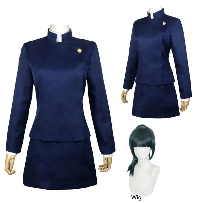 Jujutsu Kaisen Uniform - Jujutsu Kaisen Maki Zenin Cosplay Kostümü