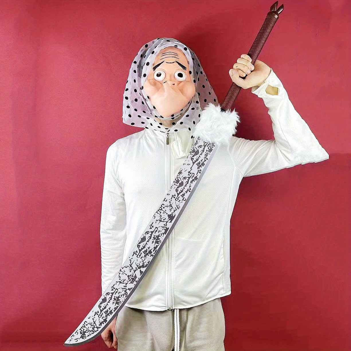 Anime Cosplay Real - 50 inç Fushiguro Toji Katana Büyük