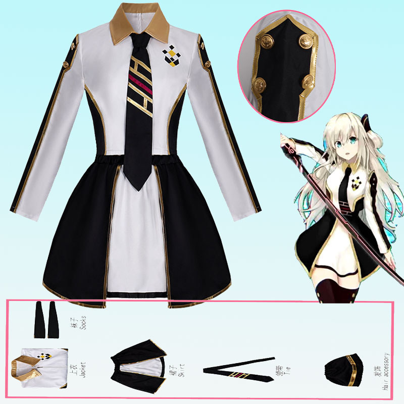Women Anime Cosplay - Anime Bayan Kostüm Cosplay Takım Elbise