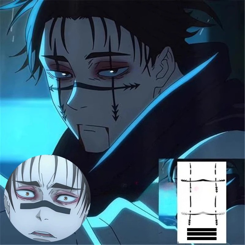 Jujutsu Kaisen Uniform - Choso Dövme Etiket Anime Jujutsu Kaisen