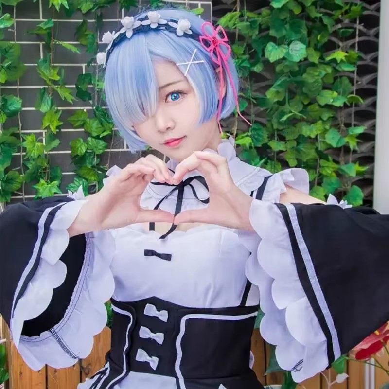 Anime Re:zero Kara Hajimeru Is - Re Zero Rem Wig incelemesi ve fiyatı