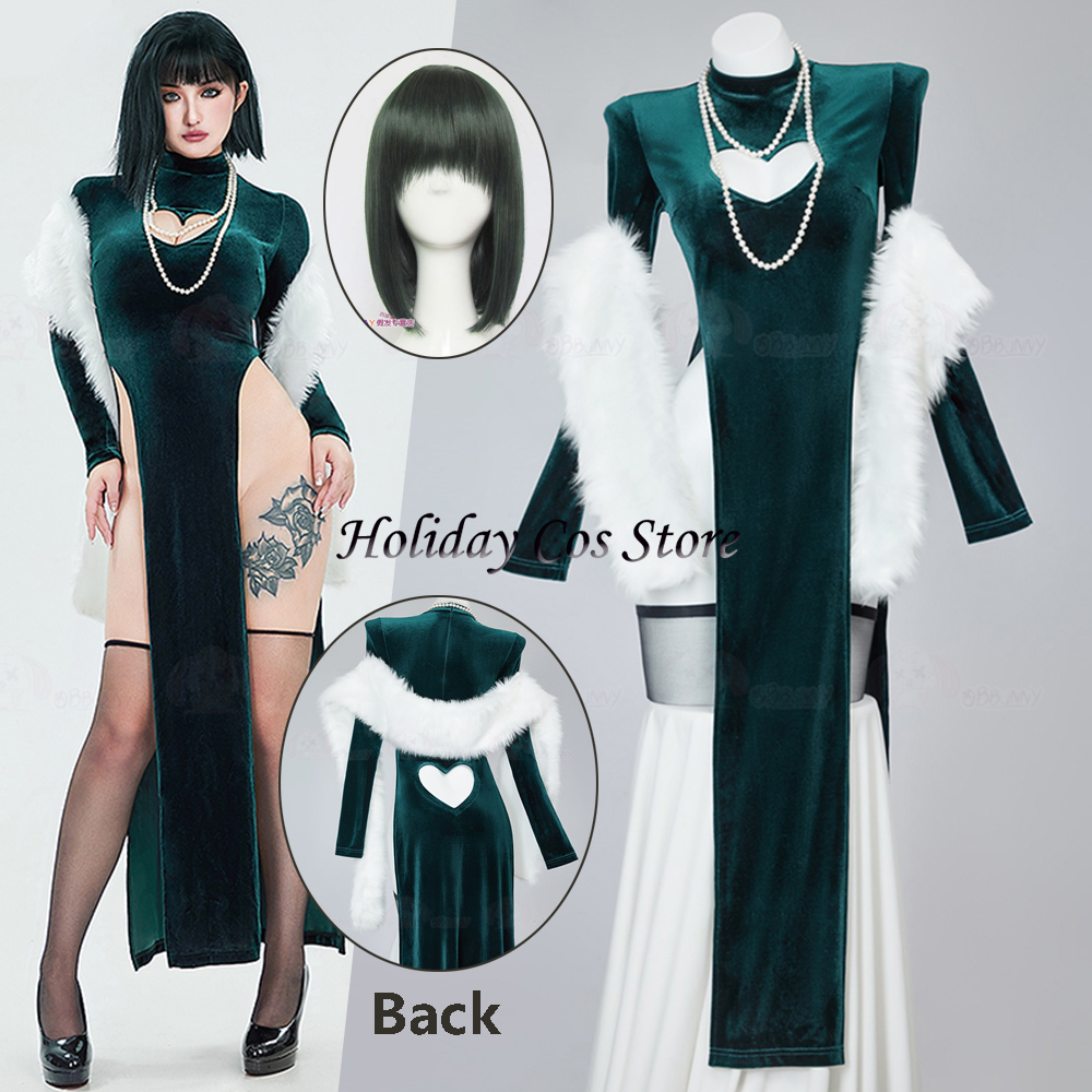 ONE PUNCH-MAN Fubuki Cheongsam - Anime Cosplay One Punch Man incelemesi ve fiyatı