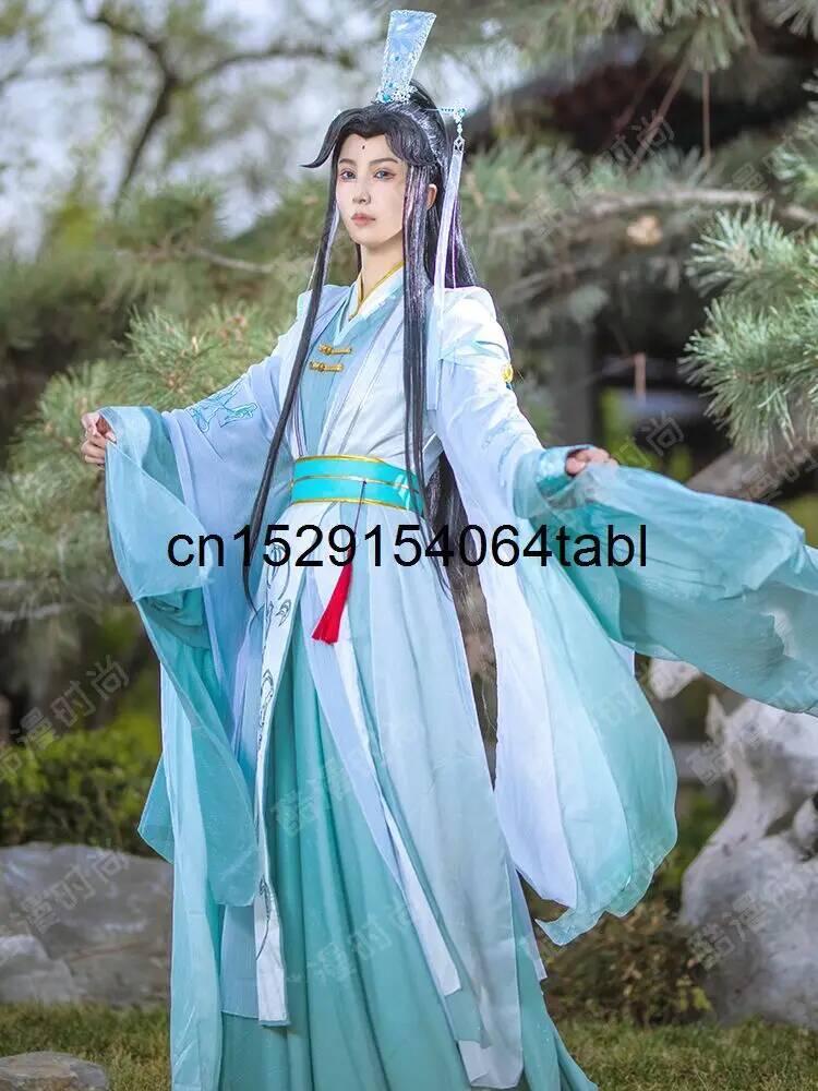 Yeni Tian Guan Ci Fu Fengshi Q - Anime Cosplay Wig incelemesi ve fiyatı