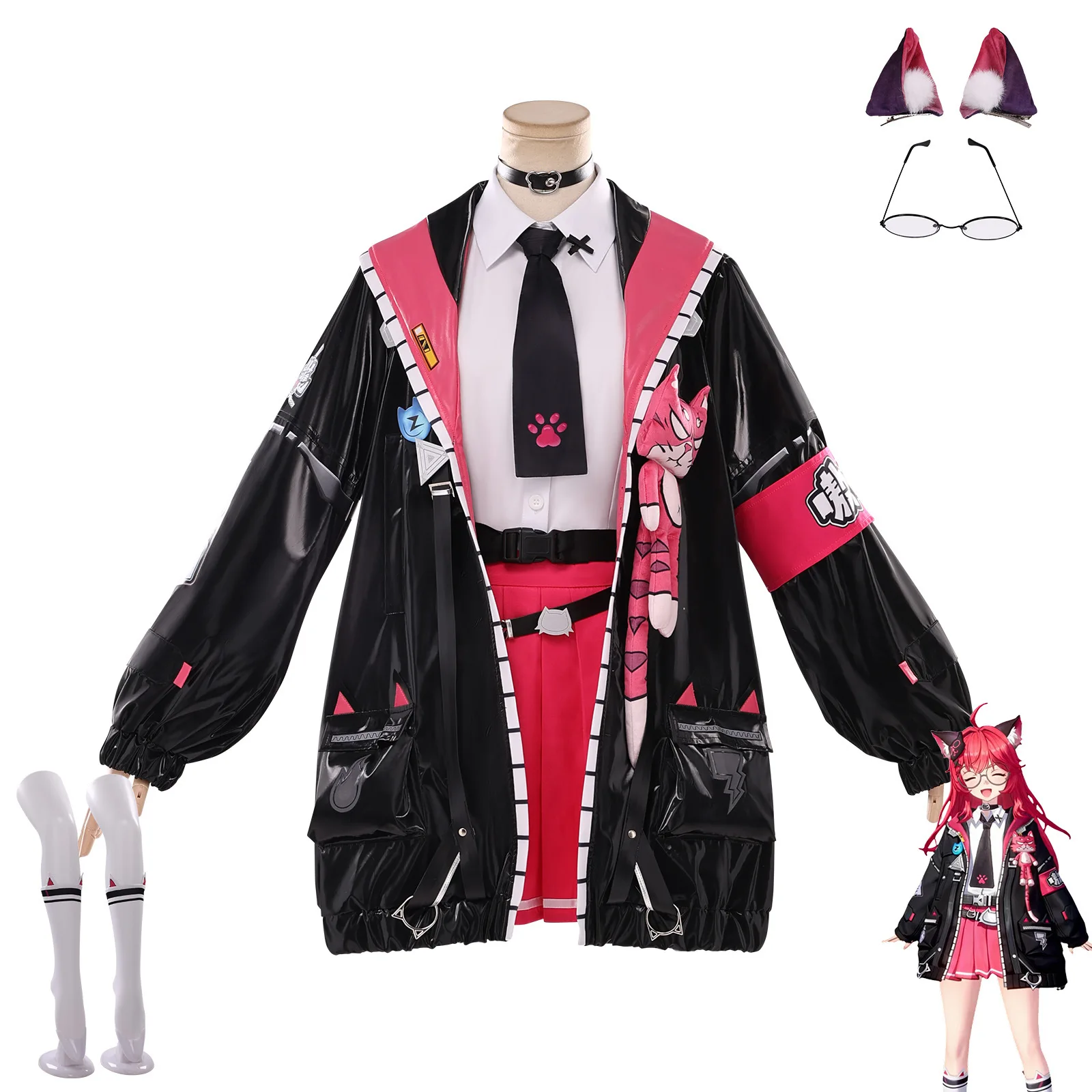 Neverness to Everness Nanally  - Anime Cosplay Wig incelemesi ve fiyatı