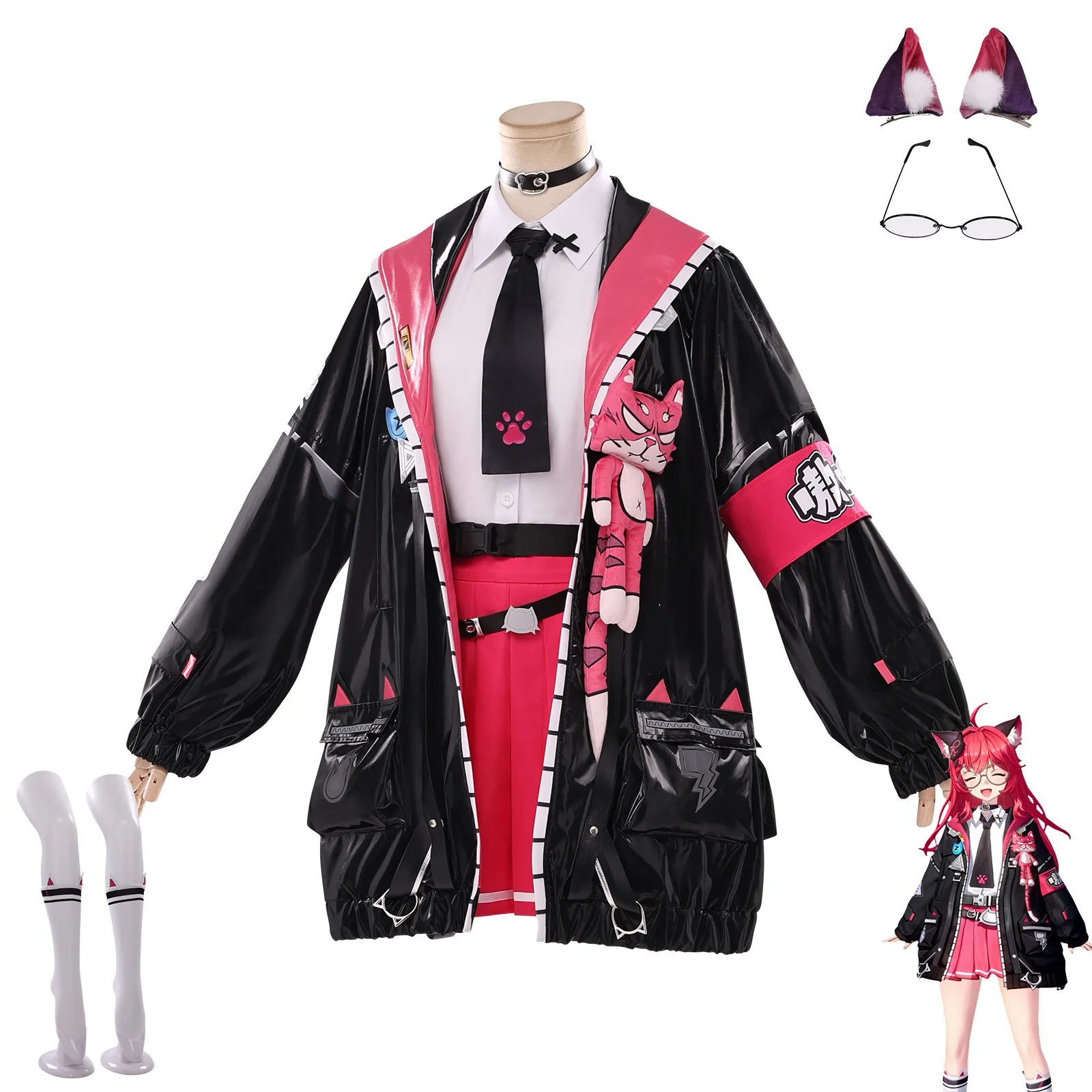 Neverness to Everness Nanally  - Anime Cosplay Wig incelemesi ve fiyatı