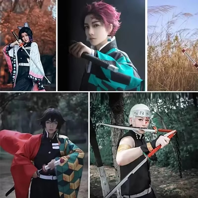 41in/104 cm Iblis Avcısı Katan - Anime Cosplay Real incelemesi ve fiyatı