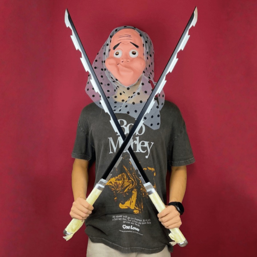 40 inç Demon Slayer Inosuke Ka - Anime Cosplay Real incelemesi ve fiyatı