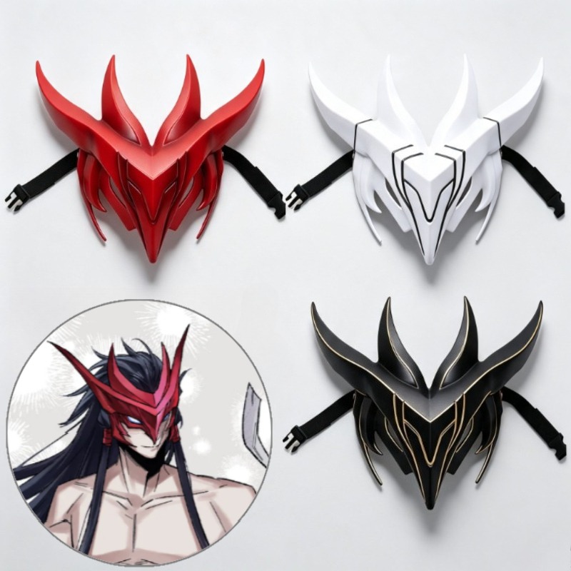 Plastik Maske Yone League of L - Anime Cosplay Tiktok incelemesi ve fiyatı